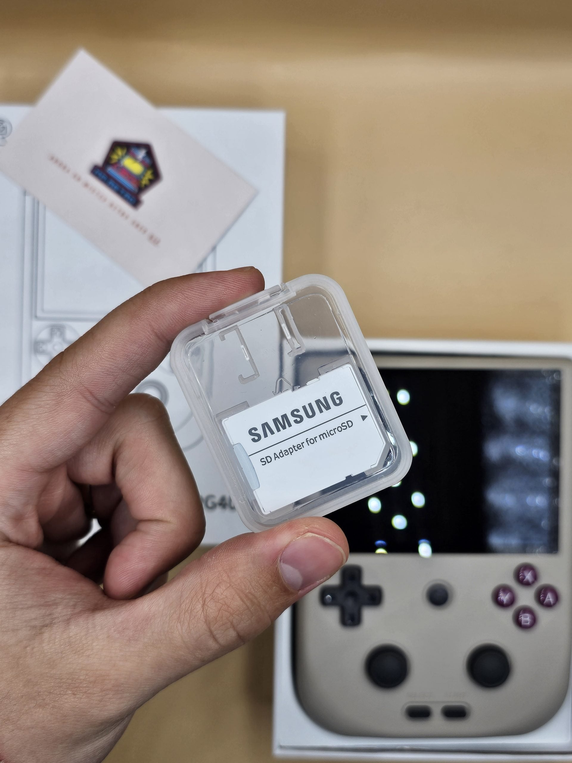 Tarjeta juegos en ESPAÑOL Anbernic RG405V 256GB +2100 JUEGOS