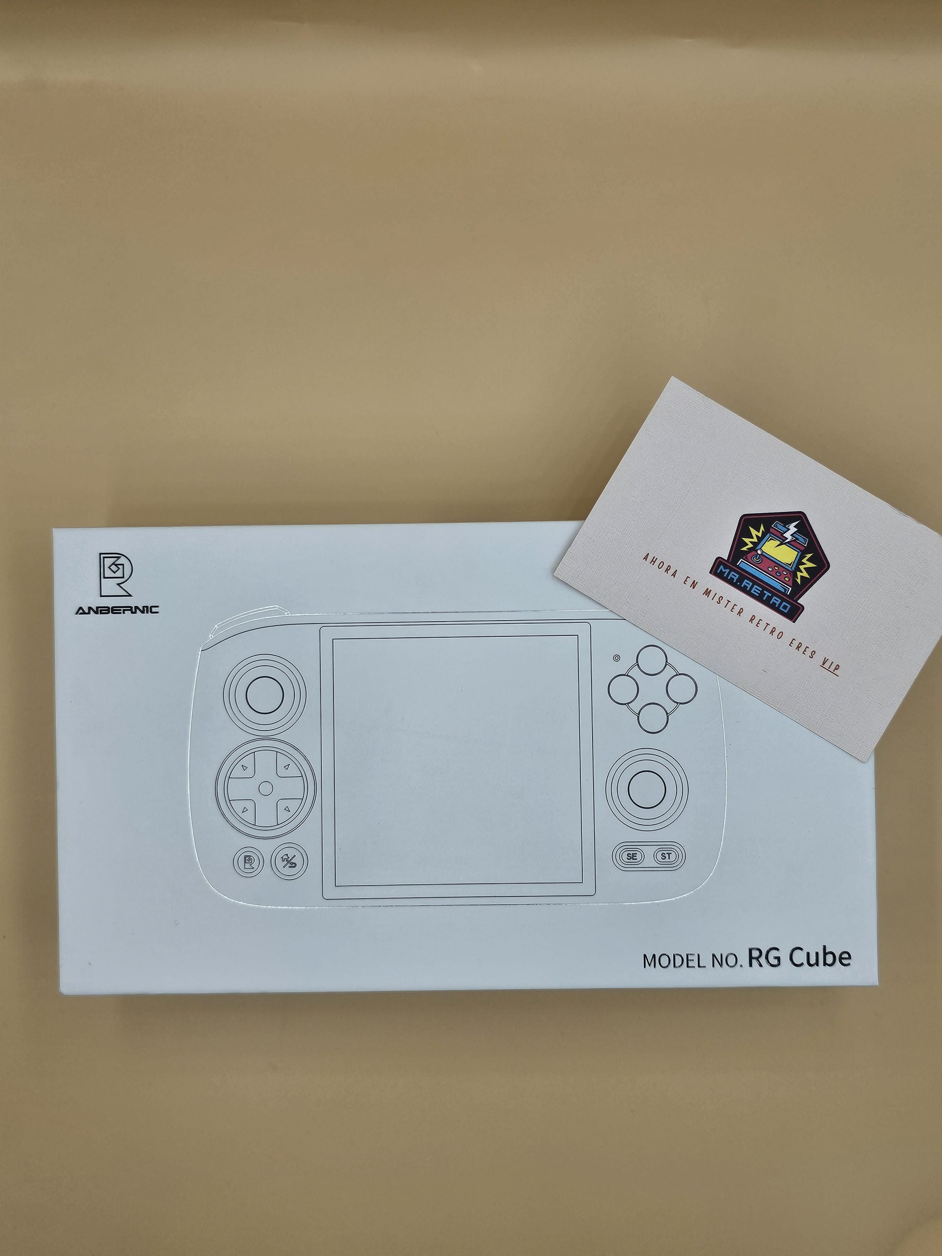 (NEW) MR.Consola Retro Emuladora Portátil Anbernic RG Cube